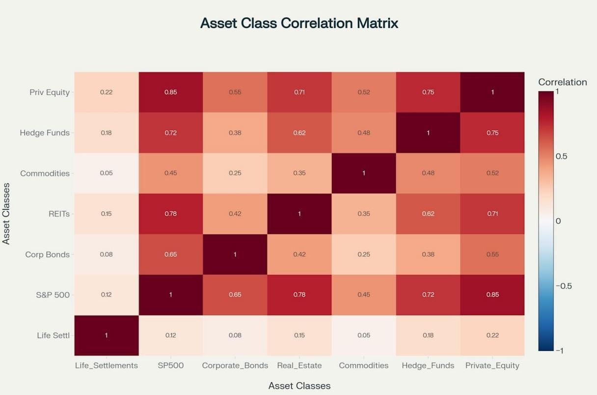 LS correlation matrix